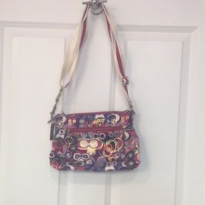 Coach over the shoulder purse